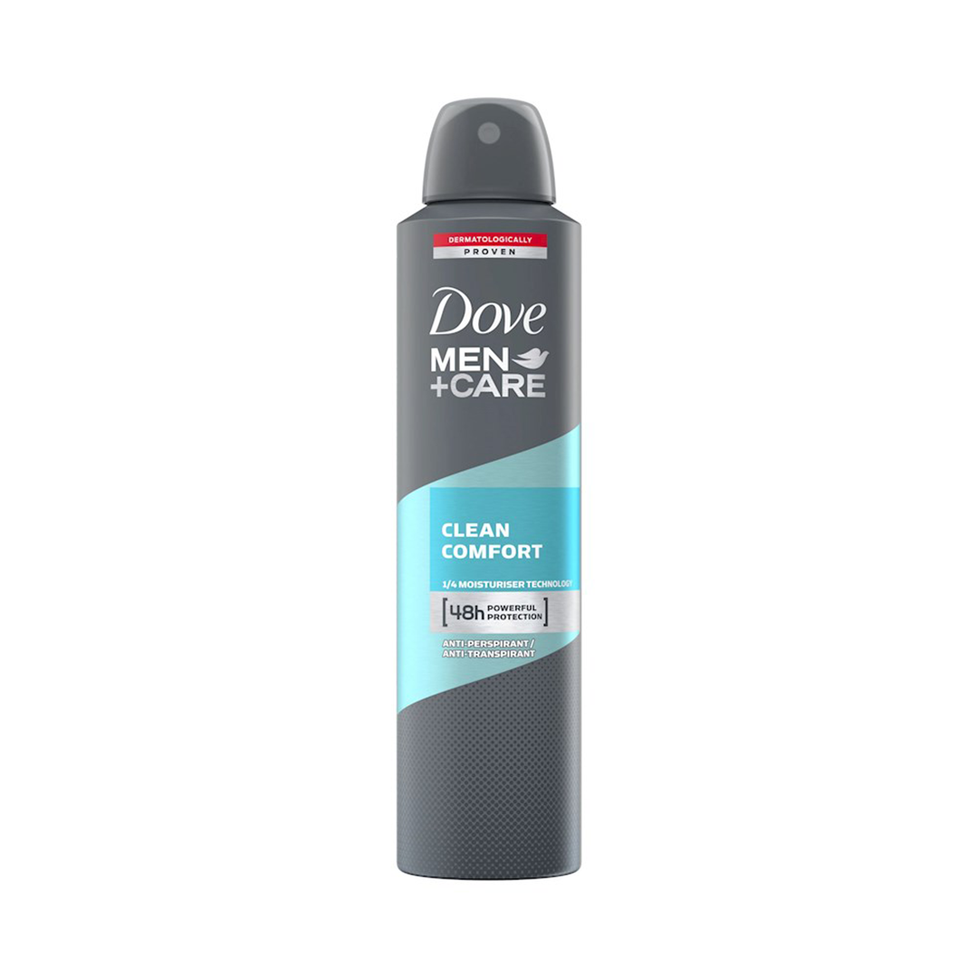 Dove Men+ Care Antiperspirant Deodorant Clean Comfort 250ml