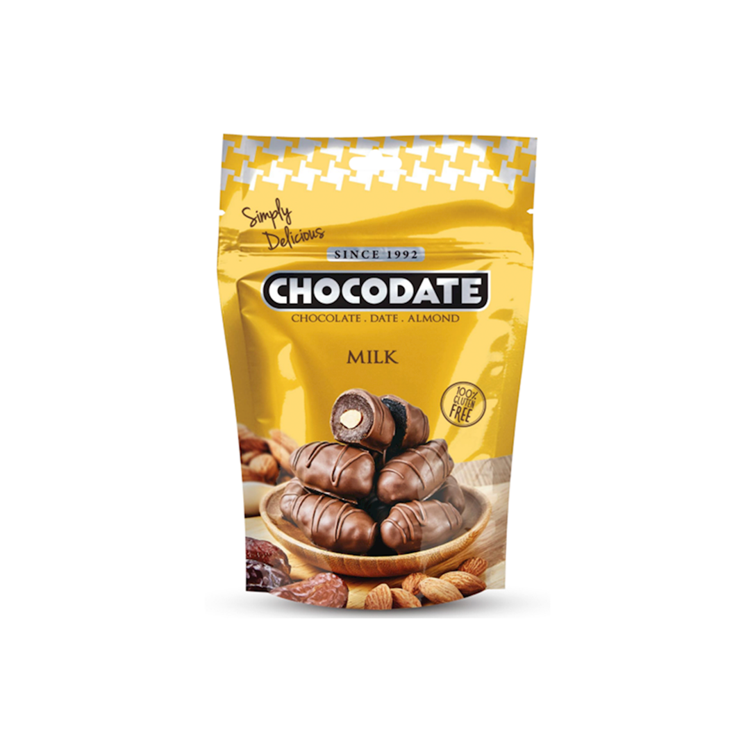 Chocodate Milk Chocolate Gluten Free 100g
