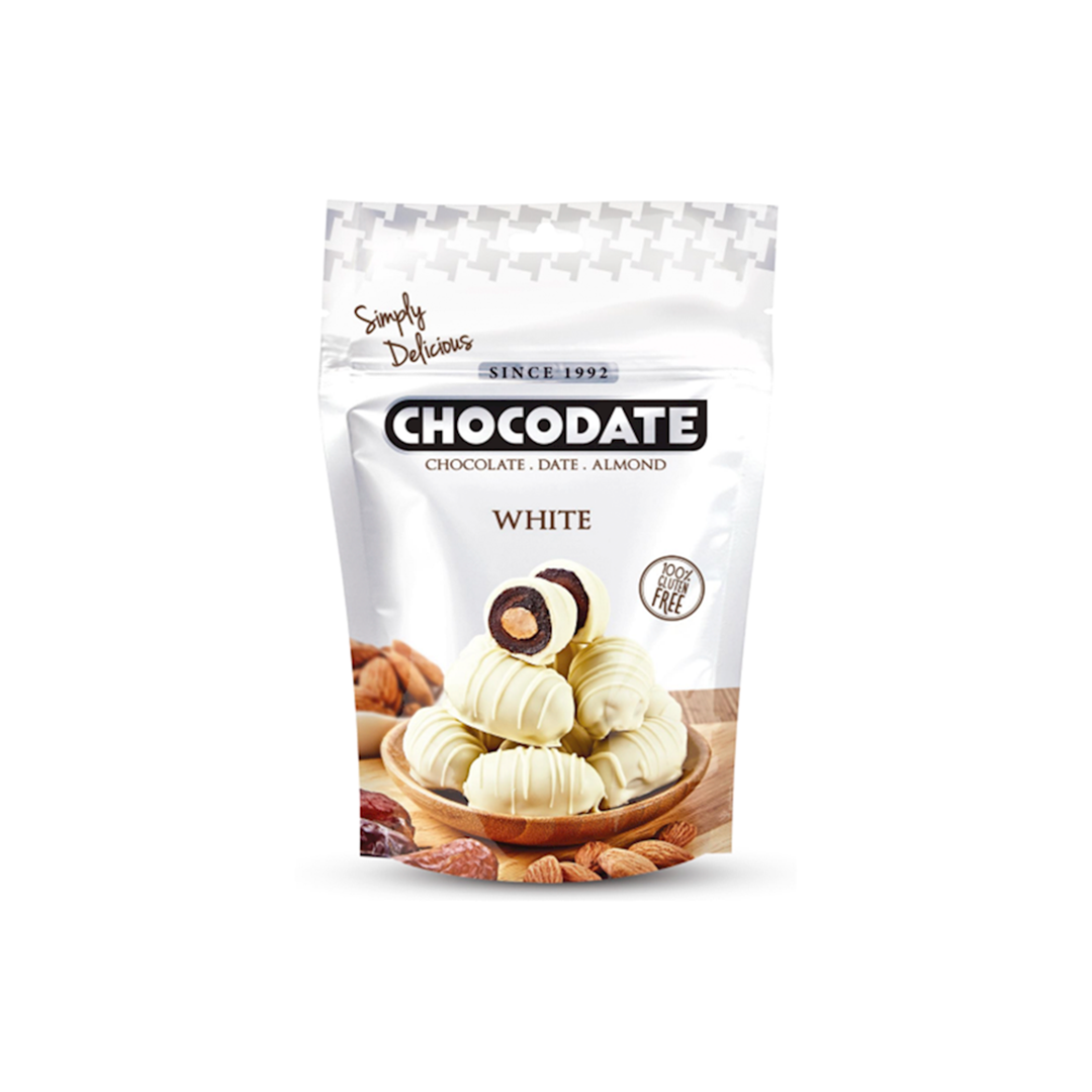 Chocodate White Chocolate Gluten Free 100g