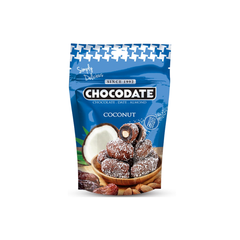 Chocodate Coconut Chocolate Gluten Free 100g