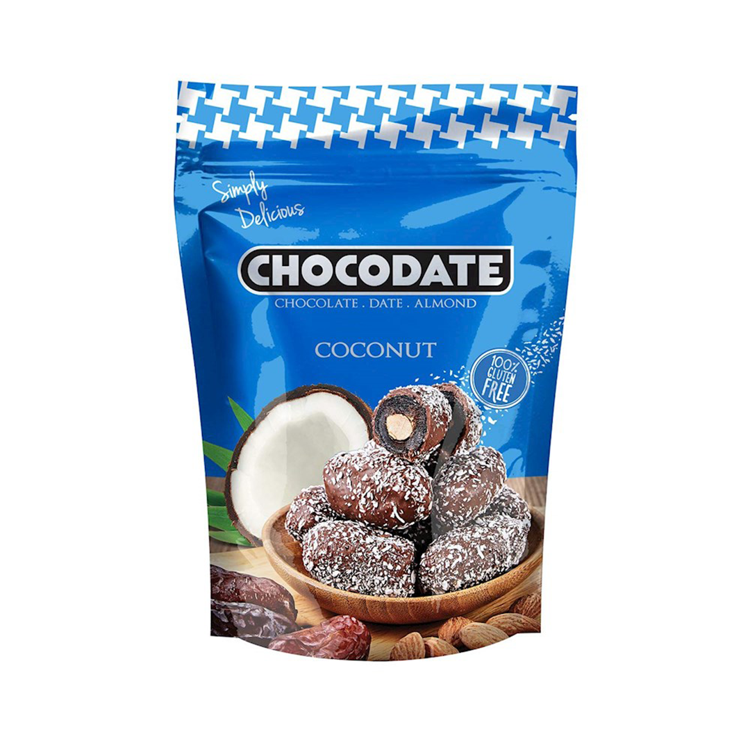 Chocodate Coconut Chocolate Gluten Free 250g
