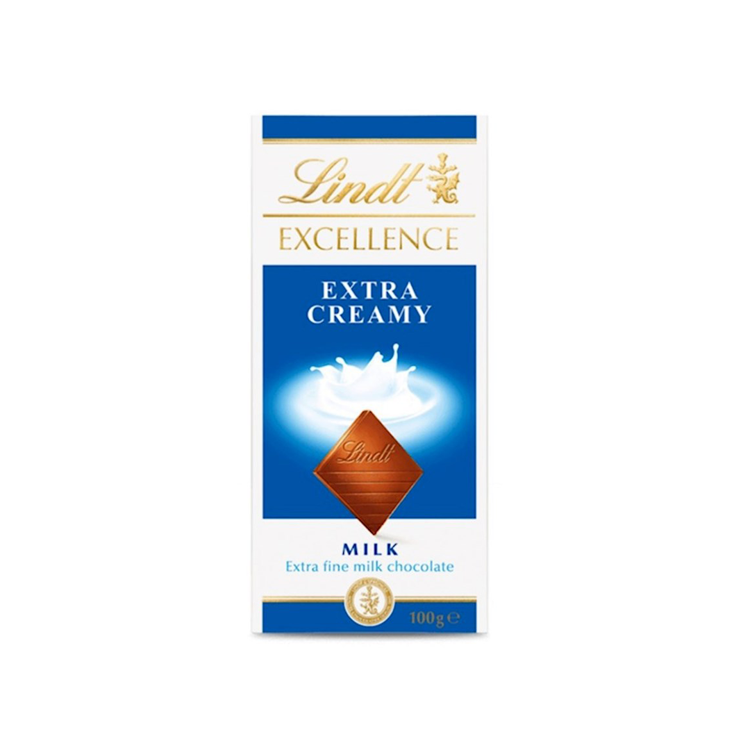 Lindt Excellence Milk Extra Creamy Bar 100g