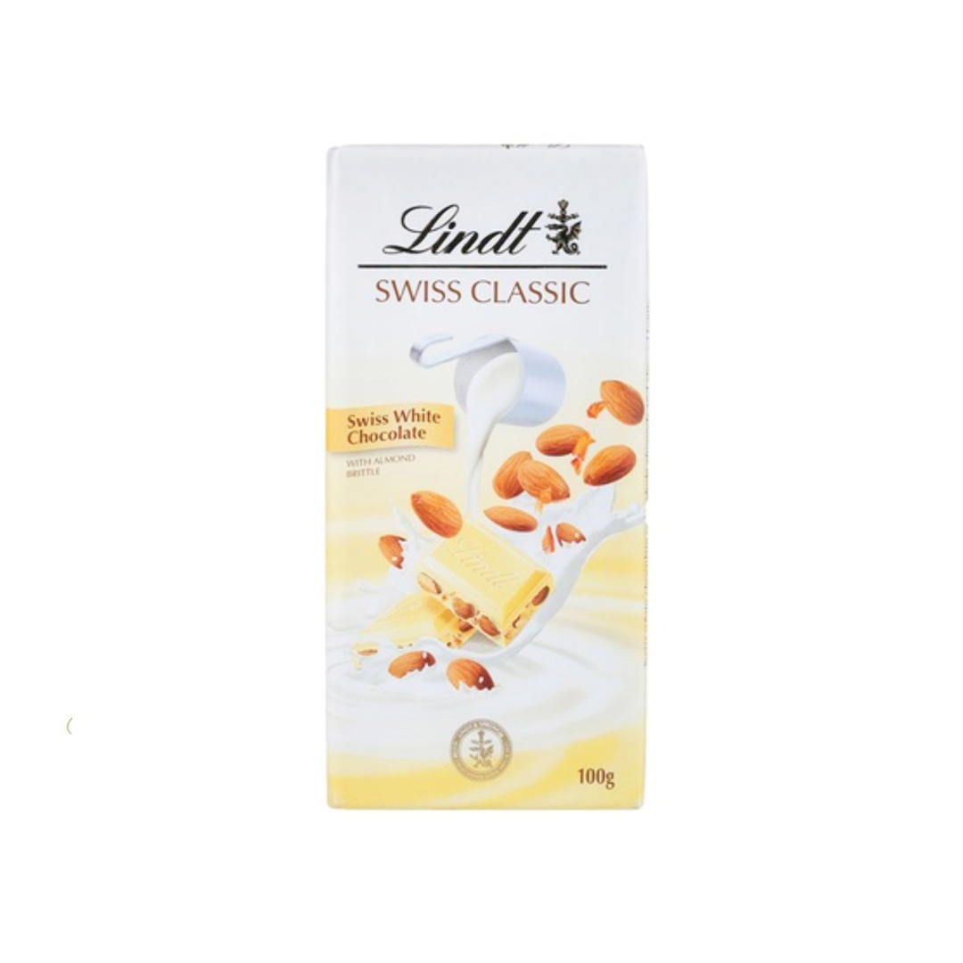 Lindt White Almond 100G