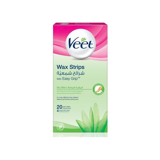 Veet Waxing Kit Dry Skin Legs and Body 20s