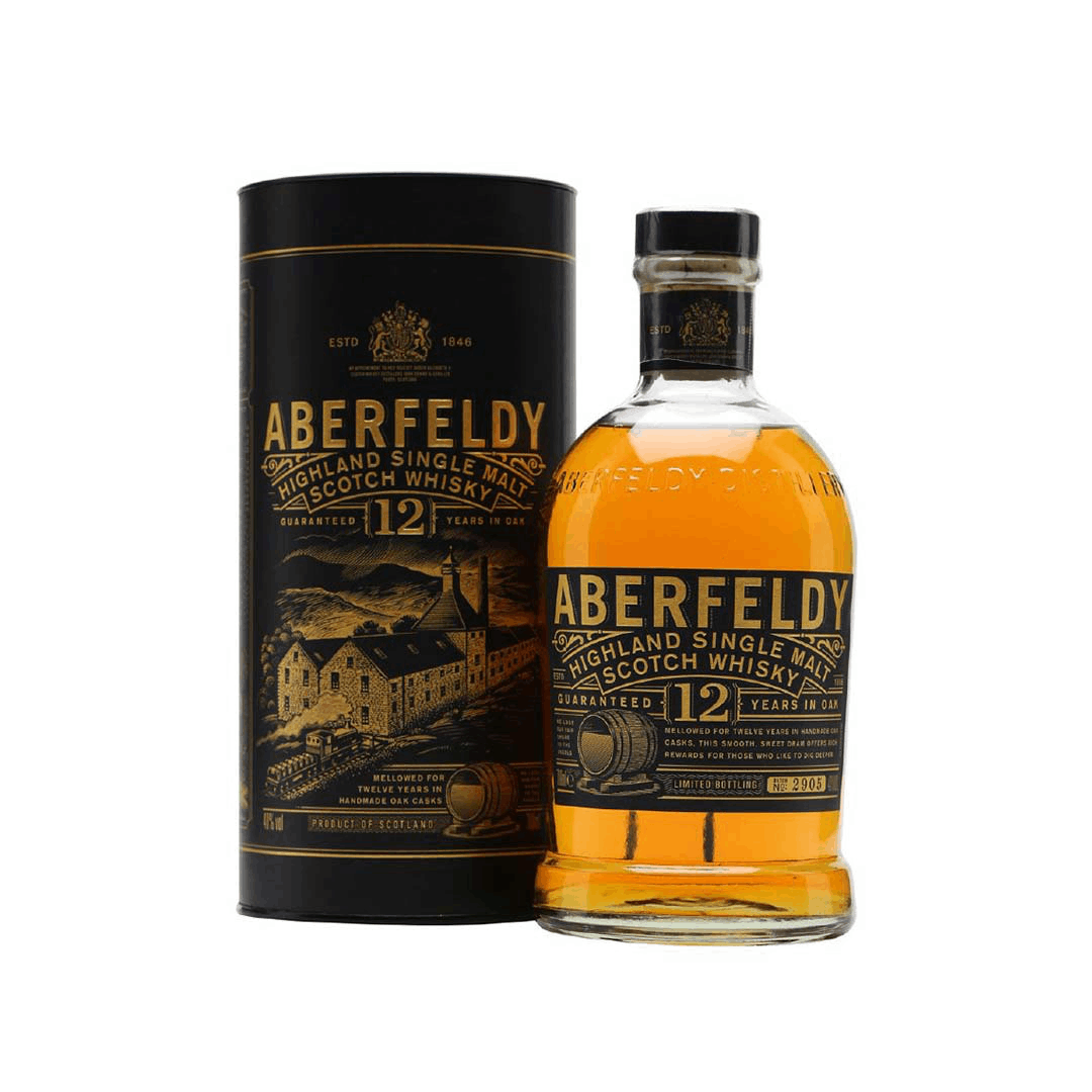 Aberfeldy 12 Years Single Malt Whisky 75cl