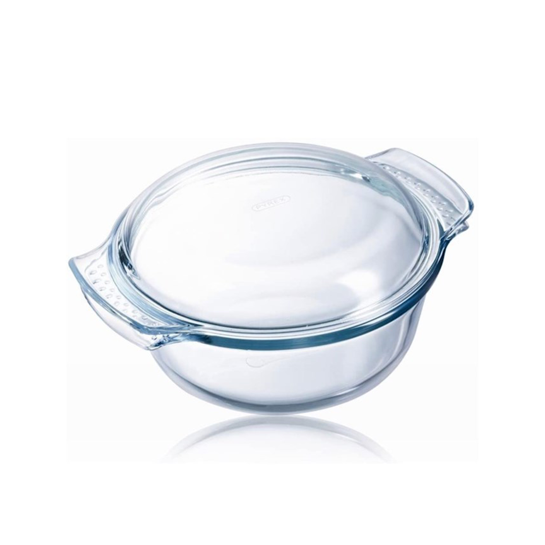 Pyrex Glass Round Casserole, 4.9L, PY 118A000