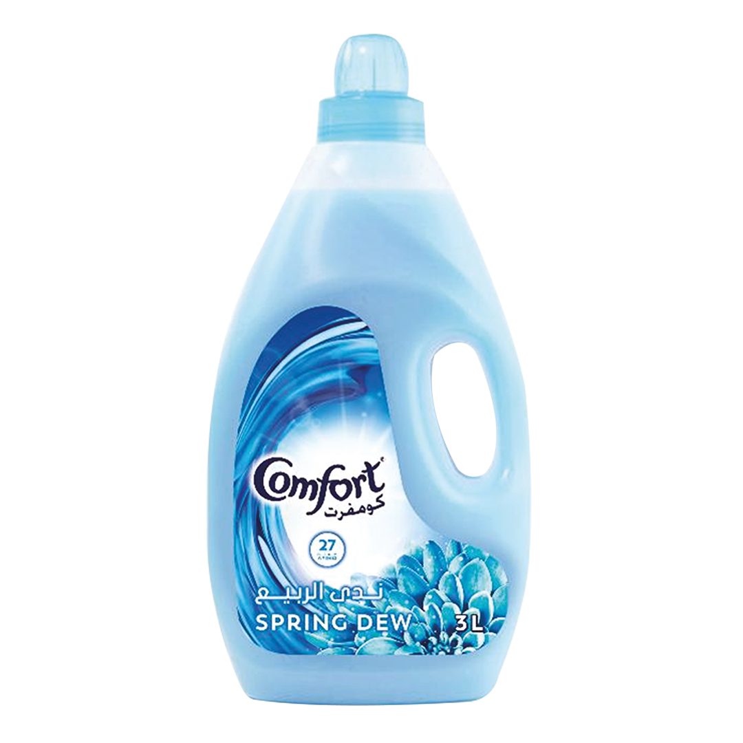 Fattal Online - Buy Comfort Fabric Softener Blue Spring Dew, 3L in Lebanon
